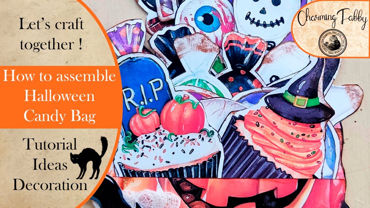 Halloween Candy Bag Tutorial YouTube