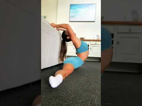 Girl Stretching  Flexibility Split ☺😀💯 #shorts