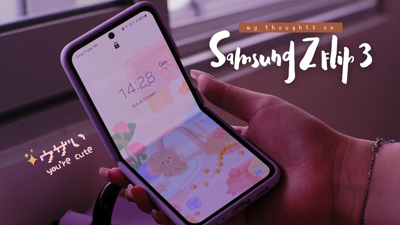 Samsung Galaxy Z Flip 3 Aesthetic Review After A Week Youtube