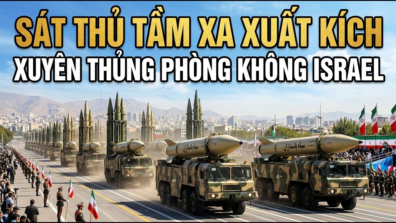 Tên lửa siêu thanh Fattah-2 là gì? | Vũ khí Iran vừa dùng để xuyên thủng phòng không Israel.