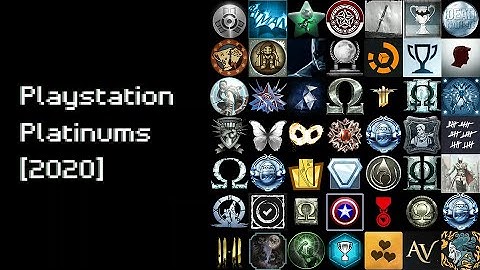 PlayStation Platinum Trophy Compilation Video [2020]