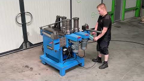 PBT INDUMASCH 25 Profile bending mchine ring und profil biegemaschien rouleusse MACH4METAL 6676 2-2