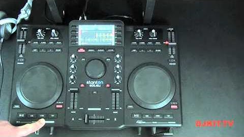 DJkit.tv get indepth with the Stanton Control System SCS.4DJ Fully Integrated Digital DJ MixStation