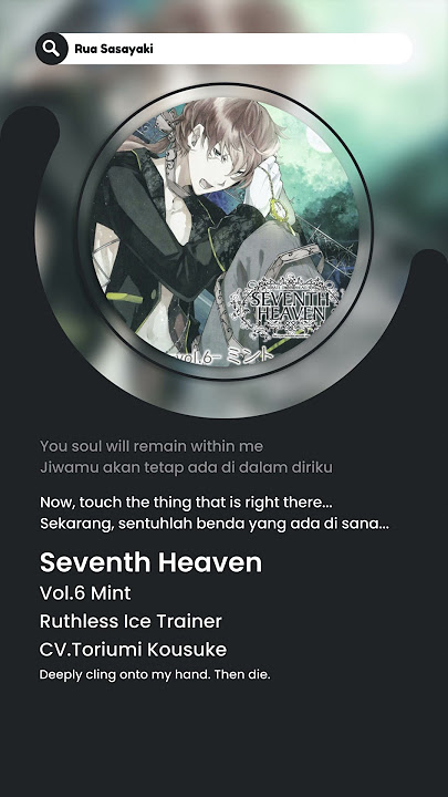 Download lagu 【Seventh Heaven】Vol.6 Mint #女性向け #ruasasayaki #dramacd