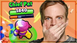 Brawl Stars new brawler Gene with Chief Pat! Let's use the newest b...