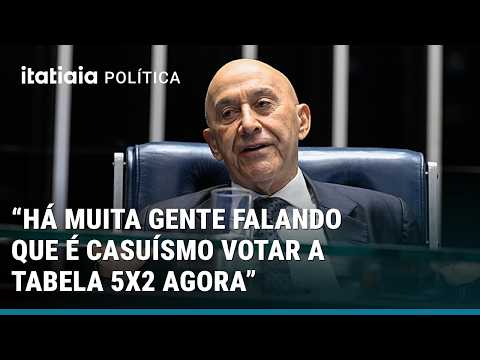 CONFÚCIO MOURA ADVOCATES FOR IMMEDIATE VOTE TO END THE 6X1 WORK SCHEDULE AND DENIES POLITICAL OPP...