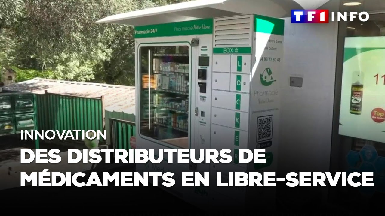 Des distributeurs automatiques de médicaments et de produits de parapharmacie en libre-service