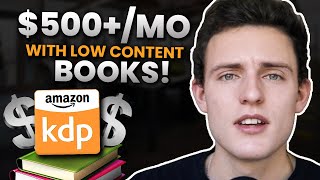 How To Make $500/mo With These 7 Low Content Book Niches &amp; Keywords (Make Money With KDP)