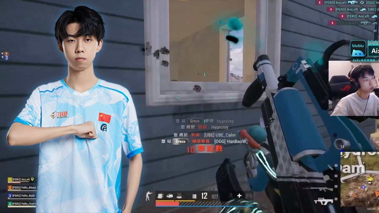 Pero_AixLeft#86 - SQUAD RANKED - PUBG Pro