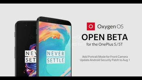 OnePlus 5/5T OxygenOS Open Beta 17 | Front camera Potrait mode | Dishant Vora