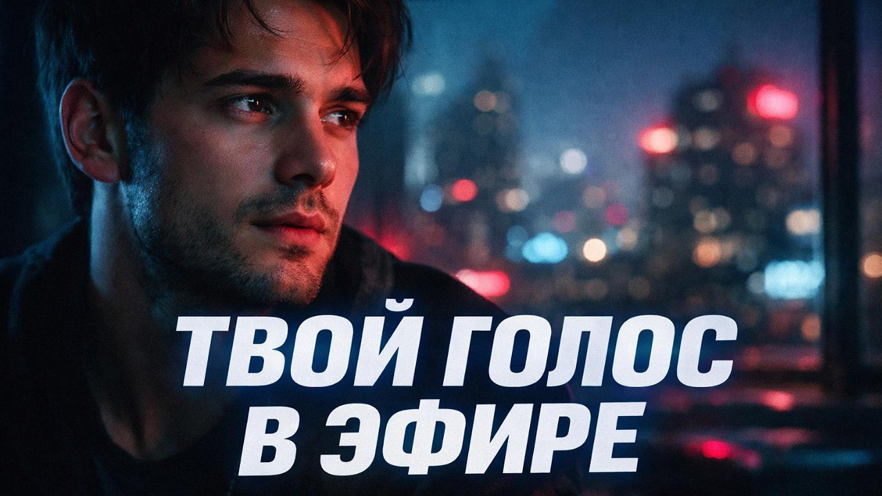 Твой голос в эфире 🌌 Русская песня о любви сквозь ночь | Emotional ...