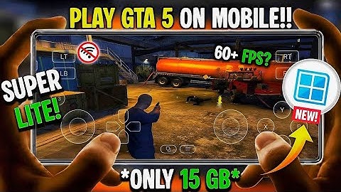🤯 Play GTA 5 on Mobile {Offline } | Winlator Bionic Ludashi V2.7.2 Full Setup & Performance Test