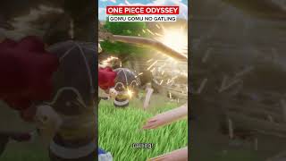 GOMU GOMU NO GATLING - ONE PIECE ODYSSEY | Monkey D. Luffy [4K 60FPS] #shorts