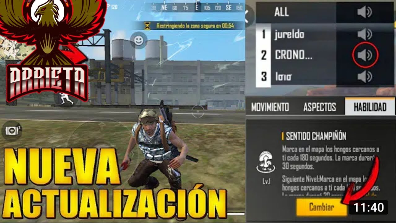 NUEVA ACTUALIZACIÓN 2020 FREE FIRE *servidor avanzado ...