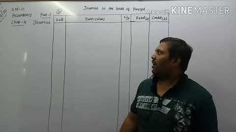 STD 11th CE ACCOUNTS || Chap 4 Part 2 || By Nirav Sir