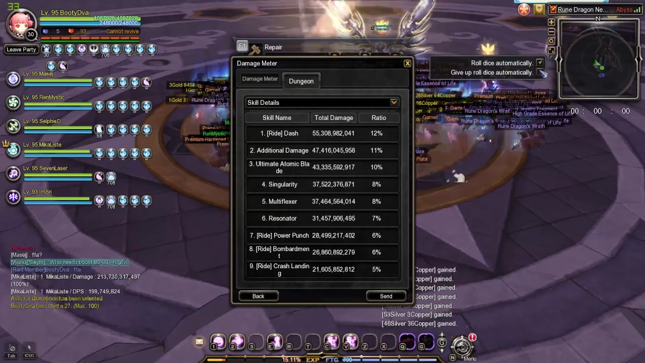 Dragon Nest SEA Rune Dragon HC Service Ray Mechanic Pov