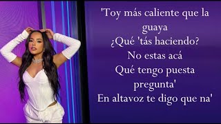 La Ducha Remix Letra Elena Rose Ft Maria Becerra, Greeicy, Becky G & Tini