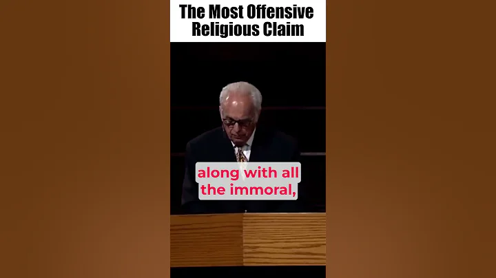 John MacArthur | Most Offensive Religious Claim Worldwide #gospel #shorts #bible #short #jesus