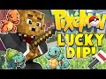 PIXELMON Lucky DIP Challenge | Minecraft - Pixelmon Mod Battle | JeromeASF