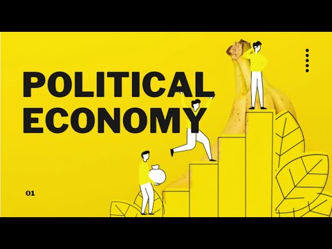 Video: Politik ekonomi terimi