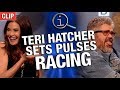 Qi  teri hatcher sets pulses racing