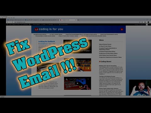 WordPress Email Form Not Working ~ FIXED ~ WP SMTP Email Form Tutorial