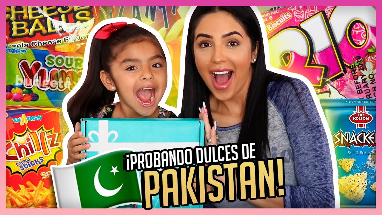 ORI Y YO PROBAMOS DULCES DE PAKISTAN !!  - Jackie Henrández