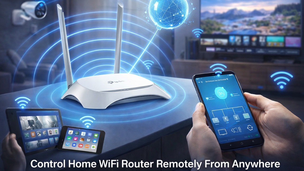Setup Router For Remote Access Access Your Router From Anywhere TP-Link WR840N Remote Setup Guide ...