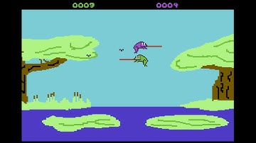 C64 Game: Frogs and Flies