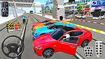 New Mercedes G63, Supercars 🚗& Police Cars vs Bullet Train🚄 3D Driving Class 2025 - Android Gameplay