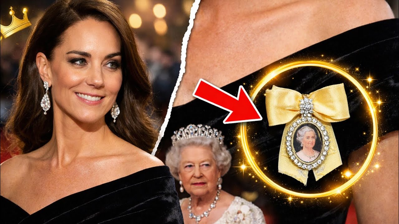Catherine Mesmerizes  Crowd – The Velvet Gown and Royal Symbol Everyone Is Talking About