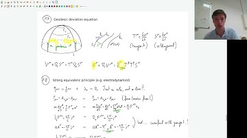 [GR lecture 27/06/2022]  00: General Relativity recap, part 2