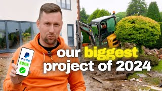 OUR MOST EXPENSIVE PROJECT | £50,000 Garden Project (Ep.1)