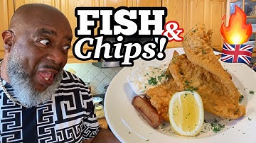 How to make BEER BATTERED Fish & Chips! + Tartar SAUCE! | Deddy