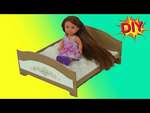 Как сделать кровать для кукол?