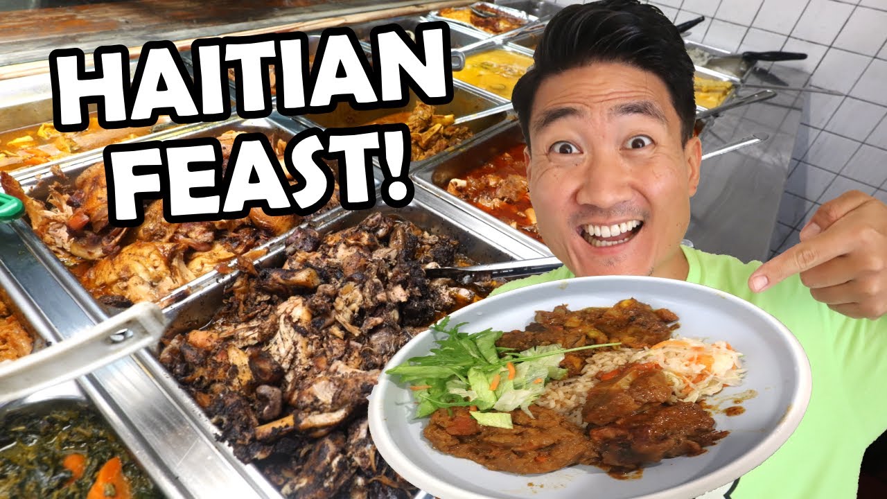 CRAZY Haitian Food Tour in Miami! Over 20 Must-Try Haitian Dishes!