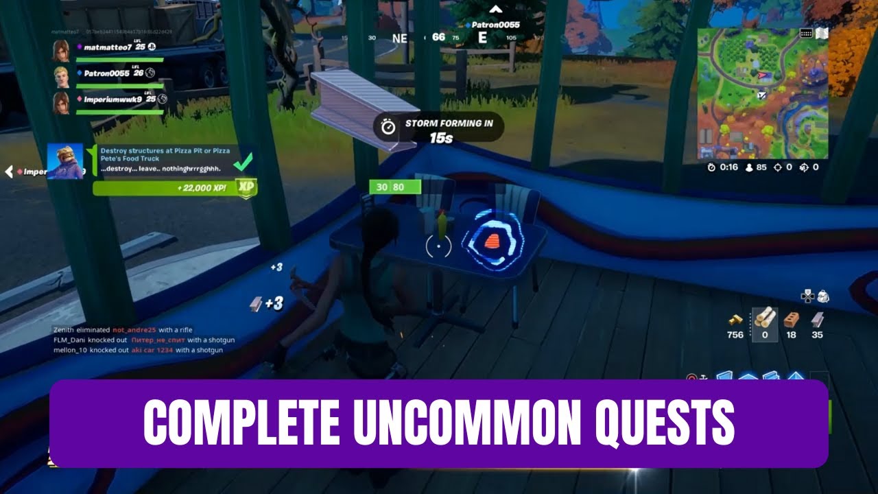 Fortnite Complete Quests Rare Quest Guide Season 6 YouTube