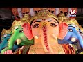 LIVE: Khairatabad Bada Ganesh Darshan 2026 | Day-8 | V6 News