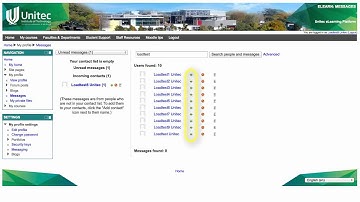 Unitec Using Moodle