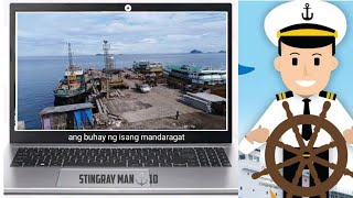 Part 3 General Cargo Ship On Discharging Optn. At Mauboh Port | STINGRAYMAN10