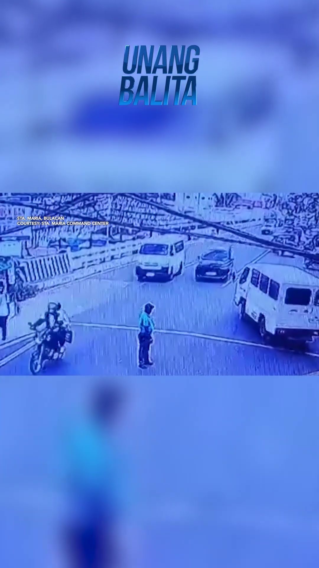 Traffic enforcer, tumilapon matapos mabangga ng SUV #shorts | Unang Balita