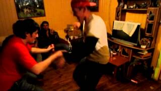 borracho bailando reggaeton