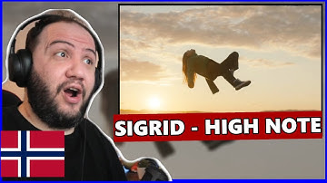 Sigrid - High Note (up close) (Visualiser) Utlendings Reaksjon | 🇳🇴 Nordic REACTION