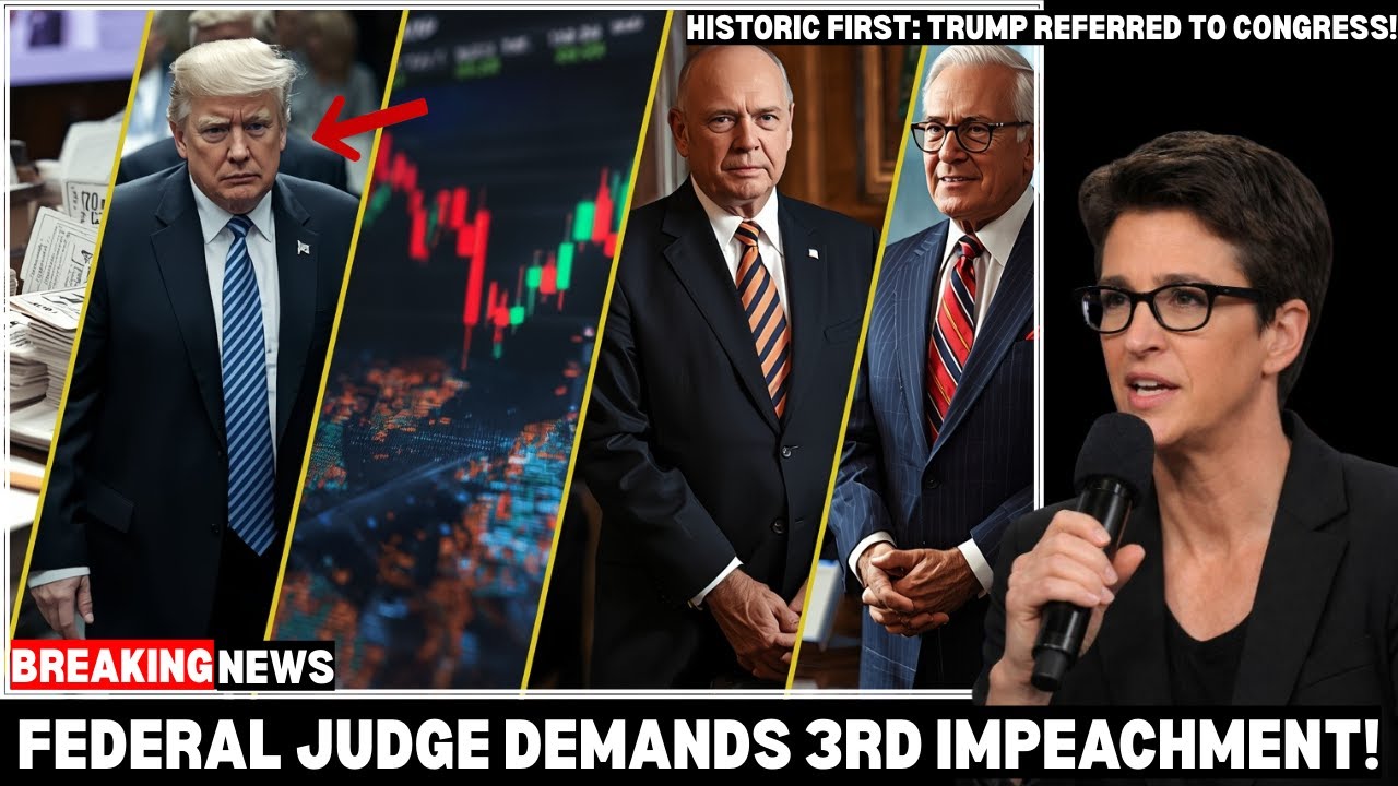 Historic First: Judge Refers Trump to Congress for 3rd Impeachment