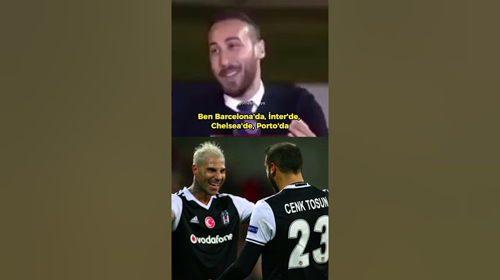 Cenk Tosun'un güldüren Quaresma anısı