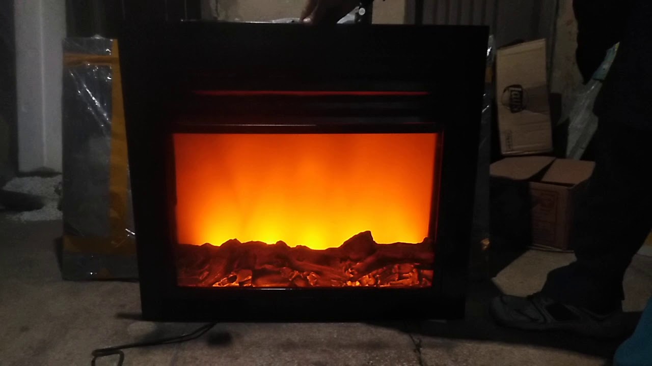 3D effect Electric fireplace heater in Pakistan YouTube