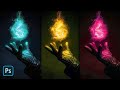 Magic Flame Effect in Photoshop