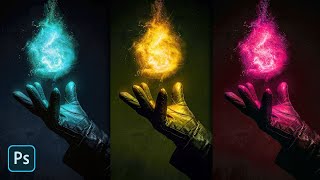 Magic Flame Effect in Photoshop