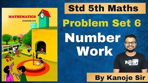 problem set 6 Number Work, maths, Student point academy Maharashtra board