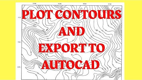 How to Plot Contour Maps using Surfer 9 2025